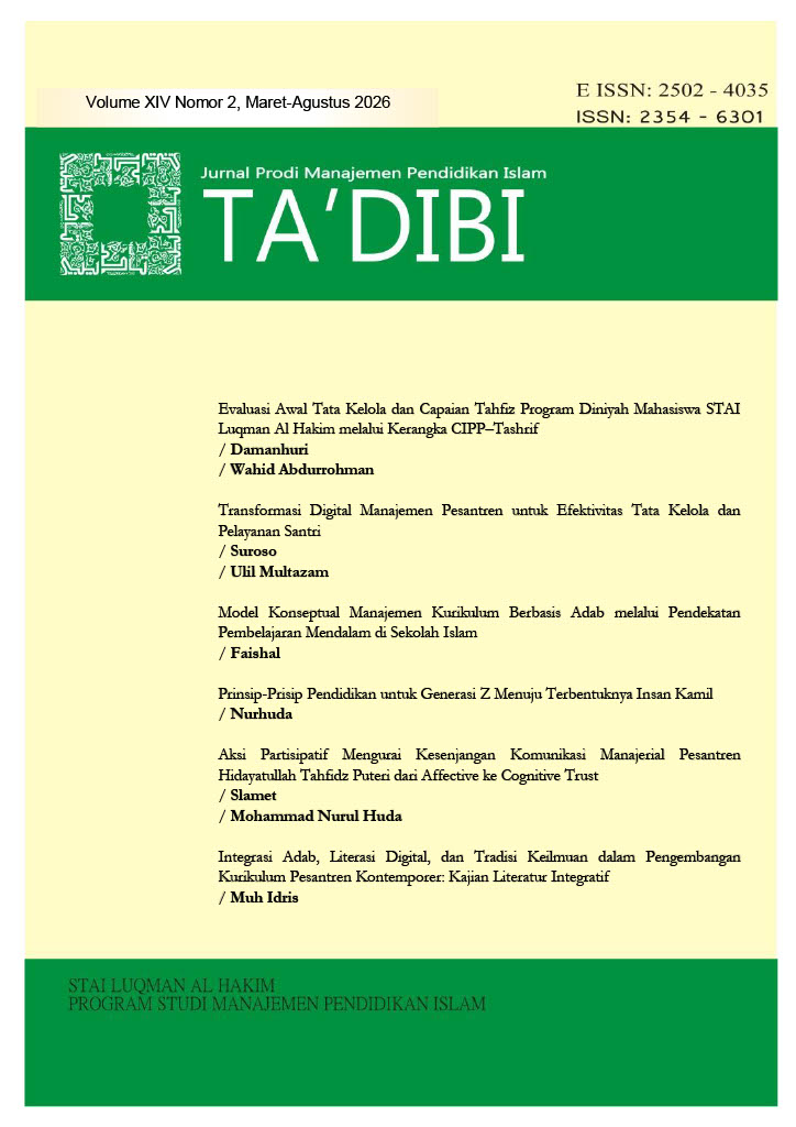 					View Vol. 14 No. 2 (2026): Maret
				